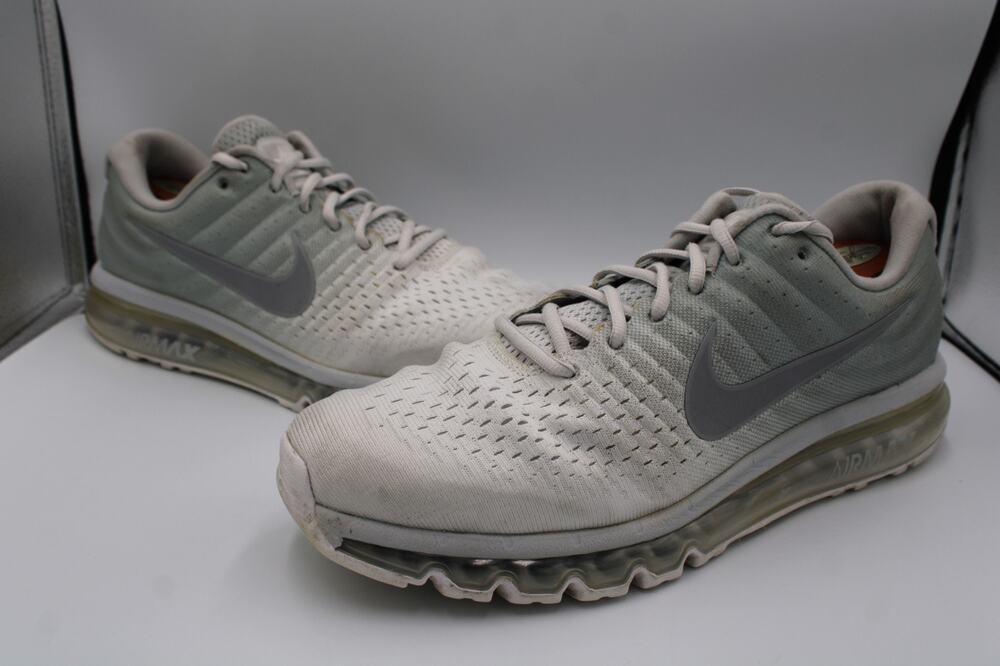 Size 14 - Nike Air Max 2017 Pure Platinum - 849559-009